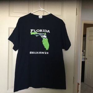 College Florida Seahawks Sports Tee Sz XL